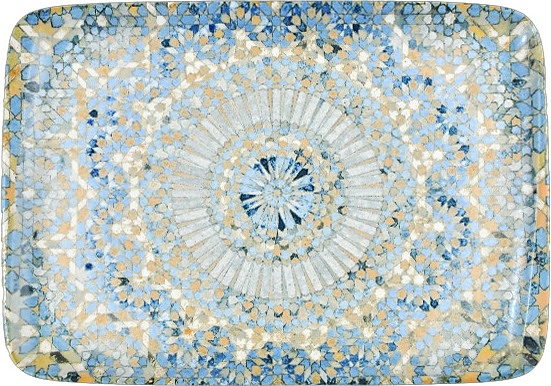 Блюдо сервировочное Bonna Luca Mosaic S-MT-LUCMZMOV34DT 30х21 см (фарфор) прямоугольное