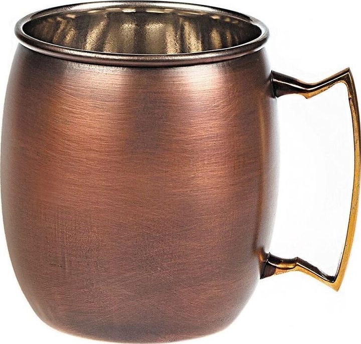 Кружка для коктейля P.L. Proff Cuisine 73038041 / SG-95387 "Antique Copper Moscow Mule" 480 мл (нерж. сталь) антик