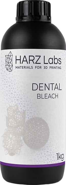 Фотополимер HARZ Labs LLC Dental Bleach для LCD/DLP принтеров, 1 л