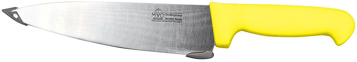 Нож шеф повара MVQ Profi Messer желтая ручка