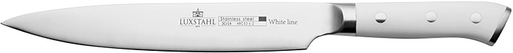 Нож универсальный Luxstahl White Line XF-POM BS142 200 мм