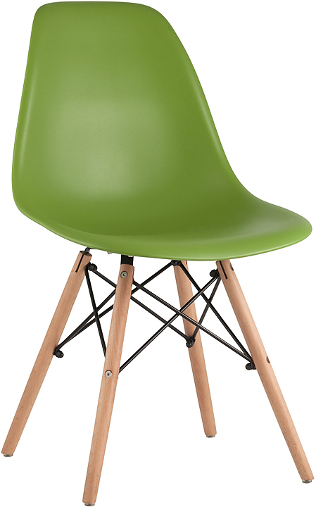 Стул Stool Group DSW зеленый x4