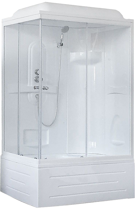 Душевая кабина Royal Bath RB8120BP1-T-R правая 120х80 см