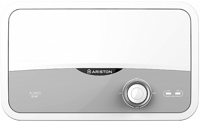 Проточный водонагреватель Ariston AURES SLIM S 3.5 COM PL