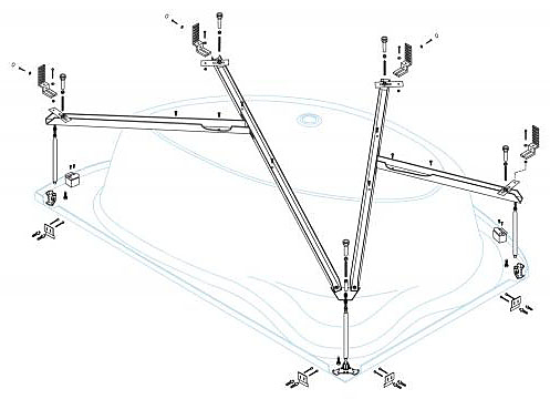 Каркас CEZARES TEBE-MF-L