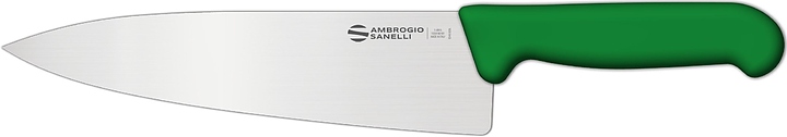 Нож кухонный Sanelli Ambrogio SC49020G 200 мм, зеленый