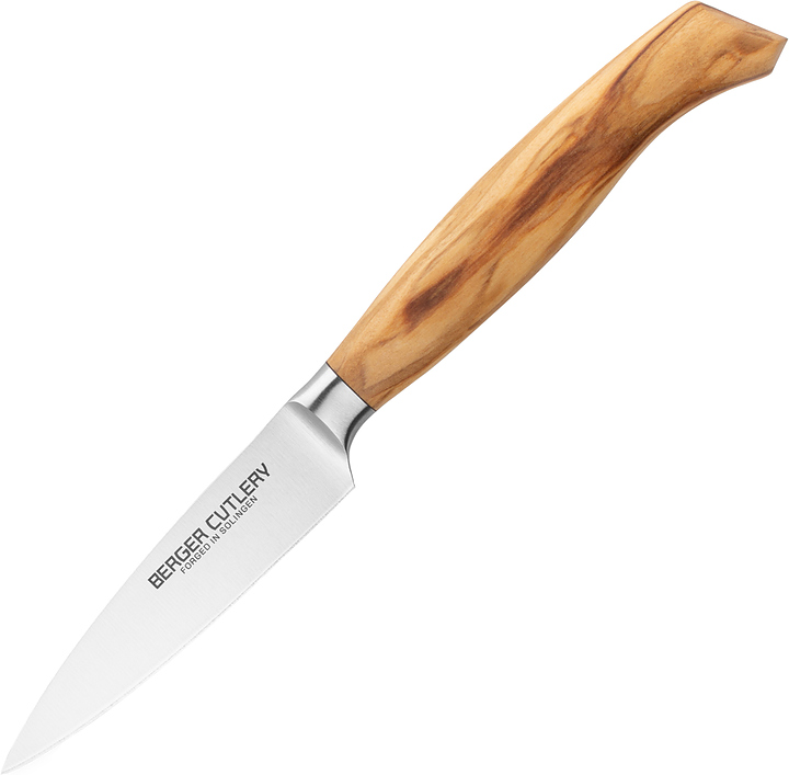 Нож для чистки и нарезки BERGER CUTLERY Ergo Line Olive BC101309 90 мм