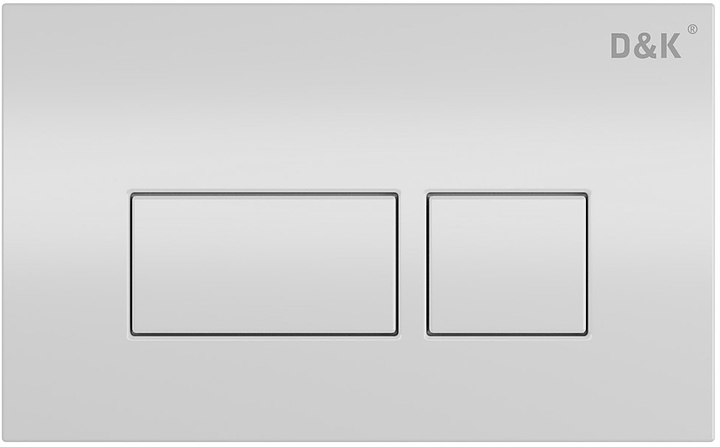 Кнопка смыва D&K Berlin DB1439016 универсальная, белая