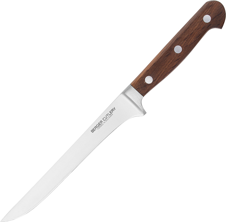 Нож поварской BERGER CUTLERY Classic Smoked Oak BC210116 160 мм