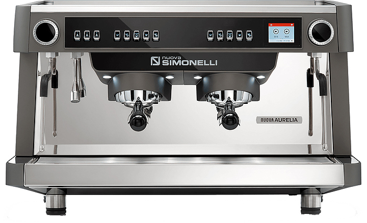Кофемашина автоматическая Nuova Simonelli Nuova Aurelia MP 2Gr 220V metallic grey+high groups+Autopurge