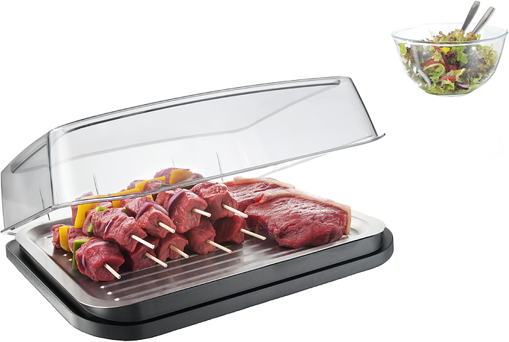 Контейнер-тарелка охлаждающий VacuVin 3548360 Barbecue Cooler с охлаждающим элементом