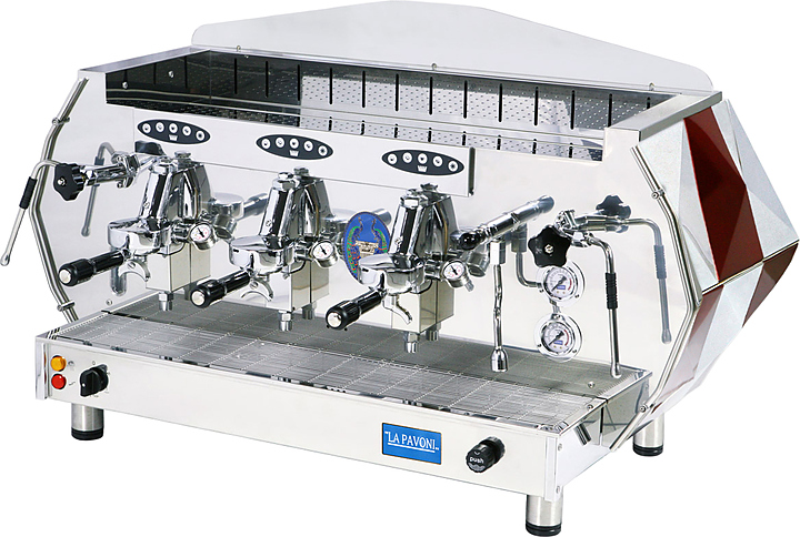 Кофемашина La Pavoni DIA3SV1619EU красная