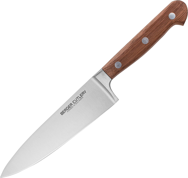 Нож поварской BERGER CUTLERY Classic Walnut BC200516 160 мм