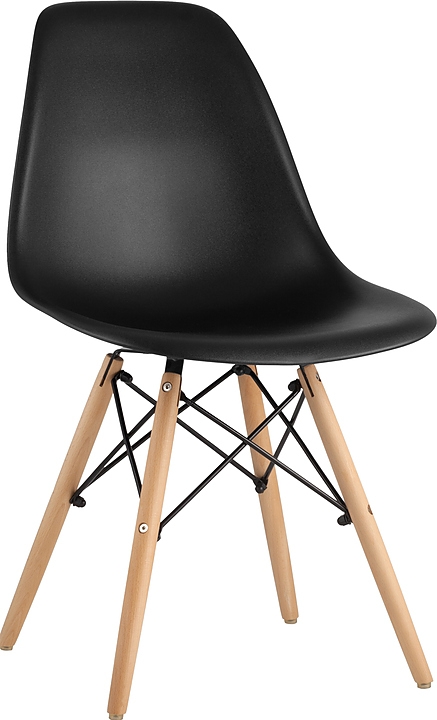 Стул Stool Group Simple DSW черный