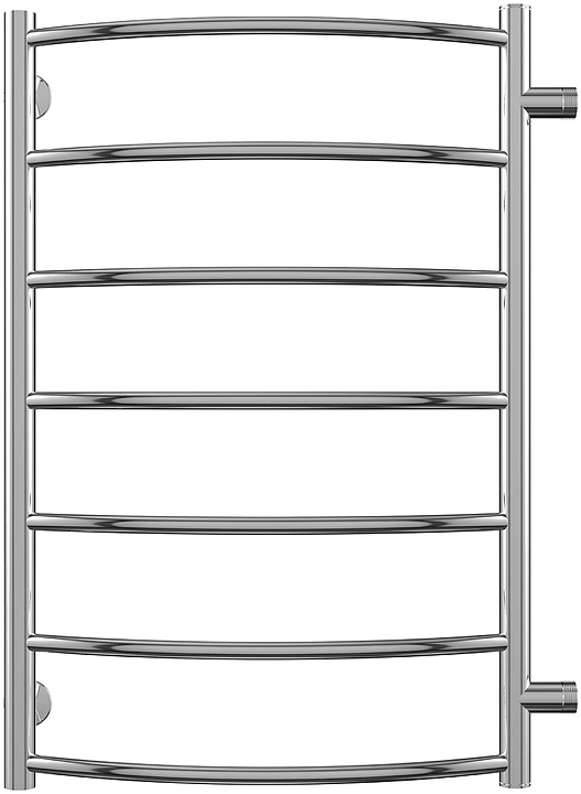 Полотенцесушитель водяной Terminus Классик 7П Ду 25 (1") НР 40х79,6 см, боковое подключение