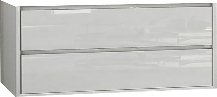 Тумба под раковину CEZARES GLASS 41809 120х46 см, Bianco Lucido