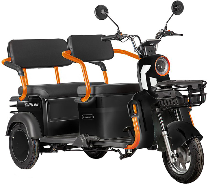 Трицикл Rutrike Gelbert Beta черный