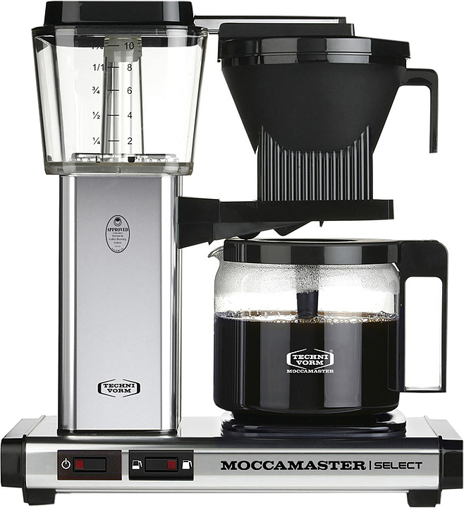 Кофеварка Moccamaster KBG741 Select глянцевое серебро