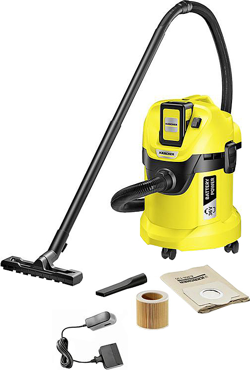 Пылесос хозяйственный Karcher WD 3 BATTERY SET