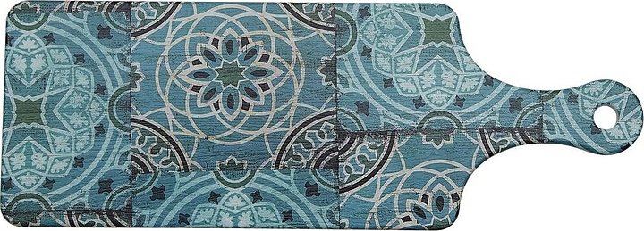 Доска сервировочная P.L. Proff Cuisine 45319-TAI Damask Blue 47х17х1,2 см (меламин) прямоугольная