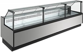 Витрина холодильная Carboma Bavaria 4 GC110 SM 3,75-1 версия 2.0 9006-9005