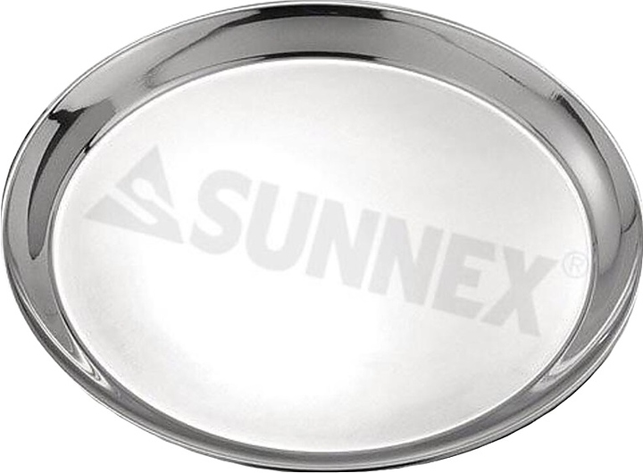 Блюдо сервировочное Sunnex 52139 d=35,5 см круглое (нерж. сталь)