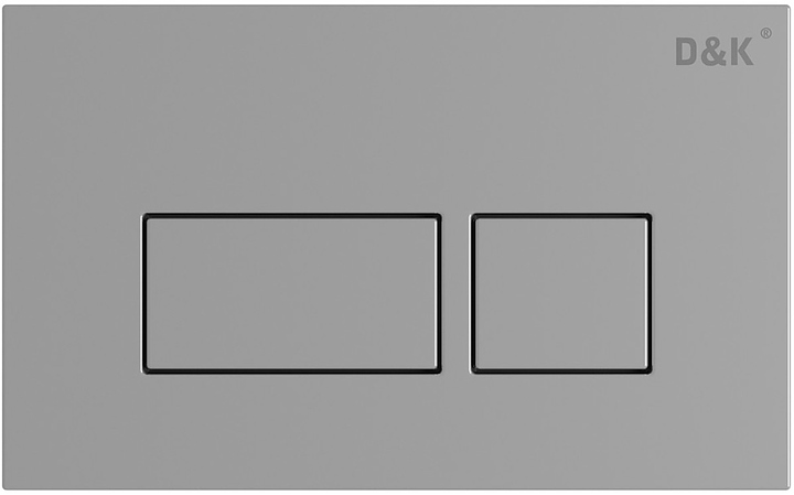 Кнопка смыва D&K Berlin DB1439001 универсальная, хром