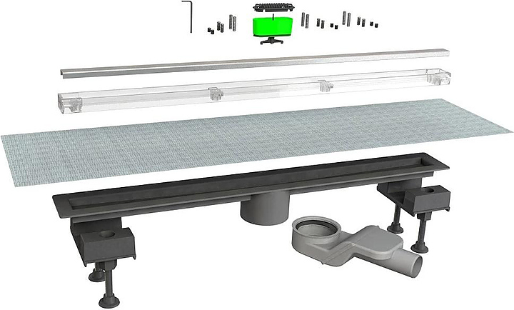 Лоток душевой Bonomini Canalissima 6825WX70SWZ 70 см