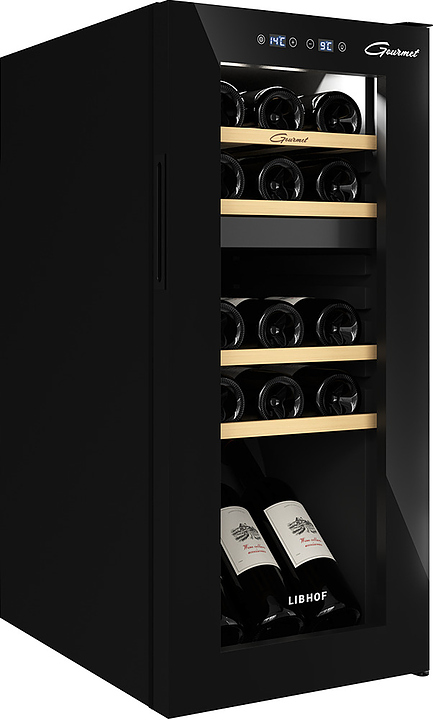 Винный шкаф Libhof Gourmet GMD-15 black черный