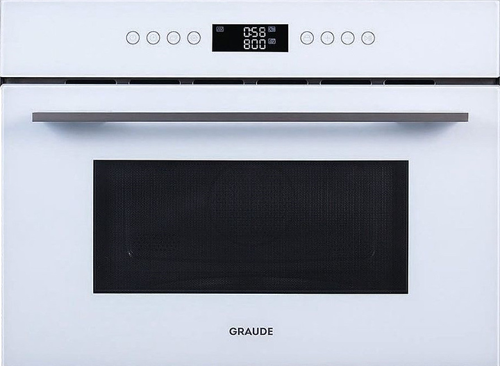 Духовой шкаф комбинированный с микроволнами Graude BWG 45.0 W белый