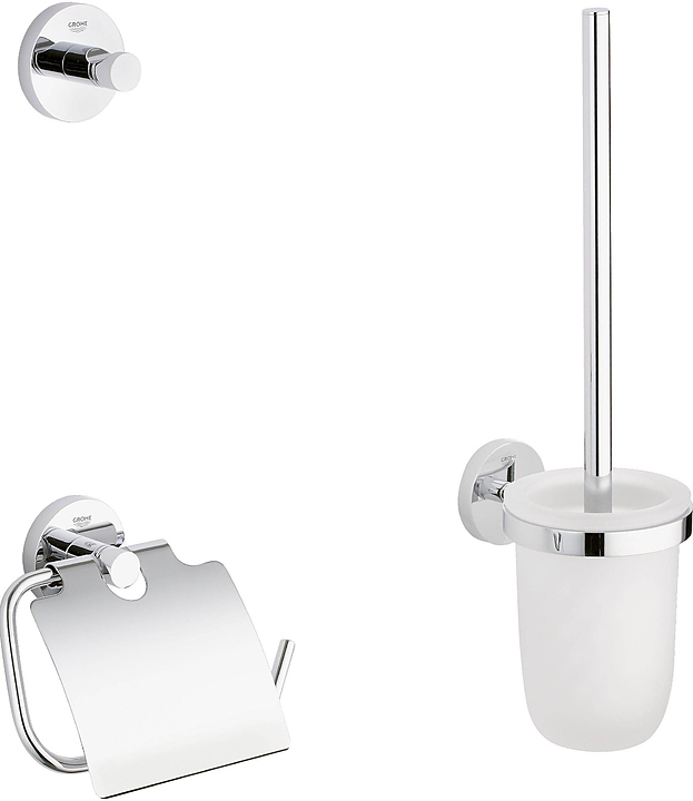 Набор аксессуаров 3 в 1 Grohe Essentials 40407001 хром