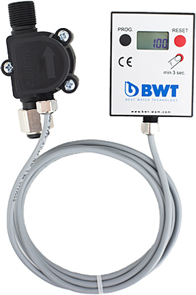 Счетчик расхода воды BWT Aquameter HF, FM 3/4“ x M 3/4“