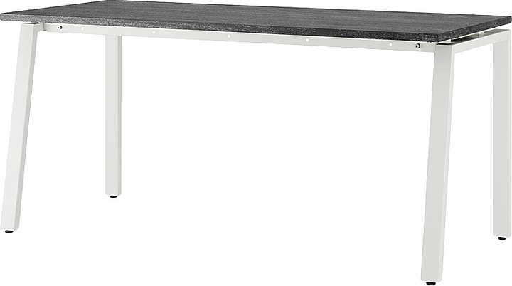 Стол офисный Кобор AB-140/70 white/glazed