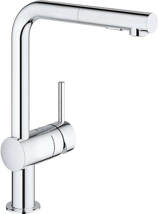 Смеситель для кухни с вытяжным изливом Grohe Minta 30274000