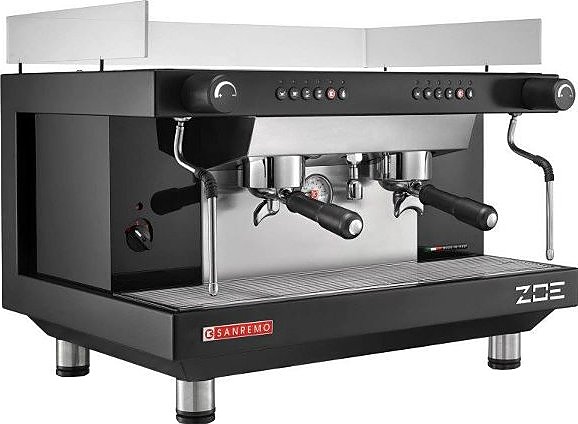 Кофемашина Sanremo Zoe SED 2 гр. черная