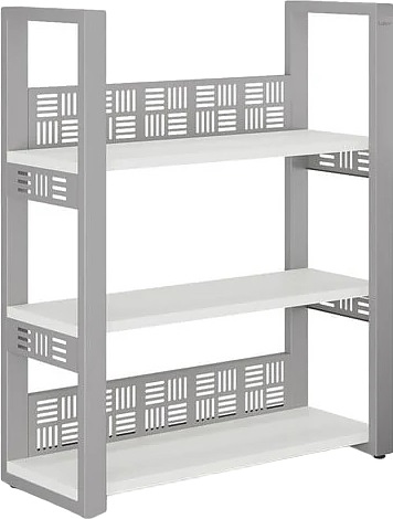 Стеллаж открытый Кобор SО3-120/36 aluminum/premium