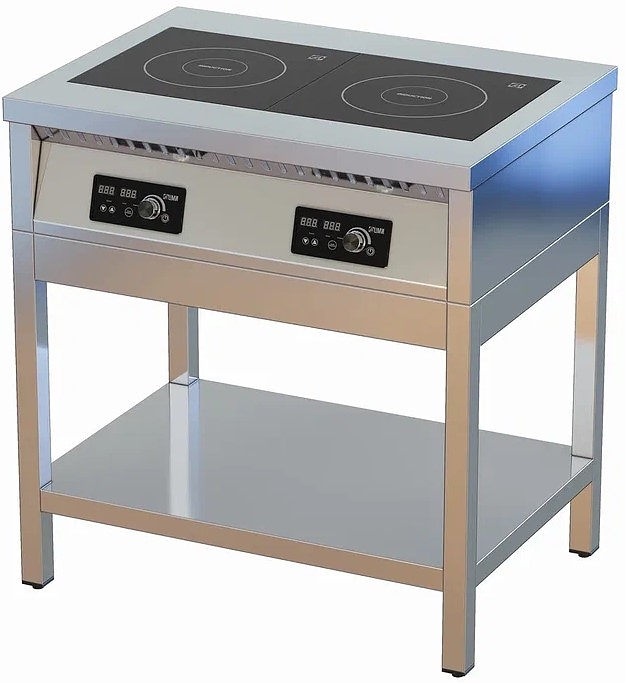 Плита индукционная ЦМИ ПИ-2(1х5) (820х600х870 мм)