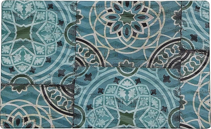 Блюдо сервировочное P.L. Proff Cuisine 541006B-TAI Damask Blue 26,5х16,2х1,8 см (меламин) прямоугольное