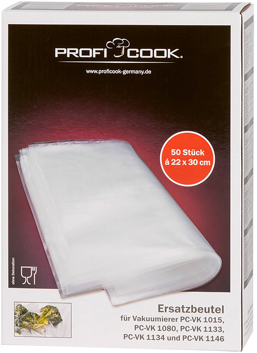 Пакеты вакуумные Profi Cook 22*30 для PC-VK 1015/1080/1133/1134/1146