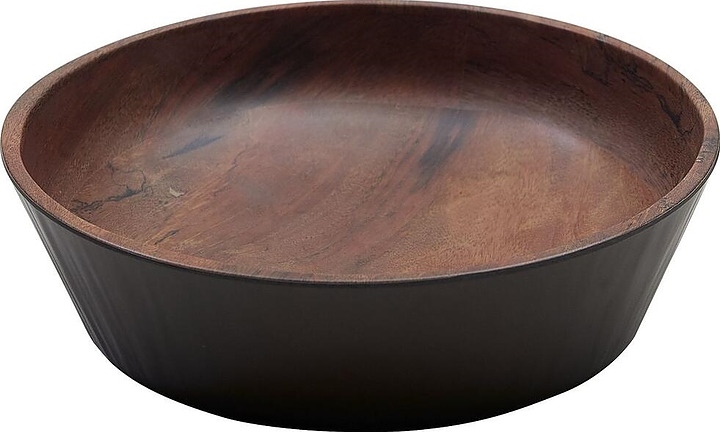 Салатник P.L. Proff Cuisine JW14412-TAI Walnut 2500 мл 30,5х8,2 см (меламин) круглый