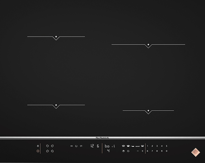 Варочная панель De Dietrich DPI7670X platinum