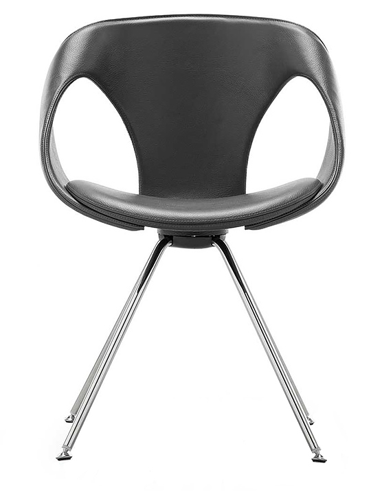 Стул Tonon UP-CHAIR METAL 907.21 кожа