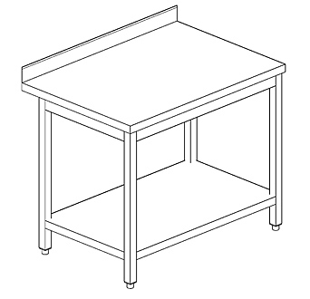 Стол рабочий BSV-inox СПЭ-711 БП