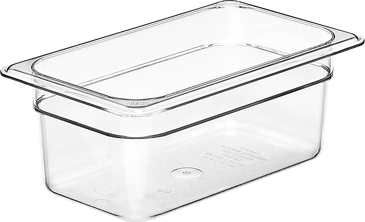 Гастроемкость Cambro 44CW 135 GN 1/4-100 (265х162х100) поликарбонат