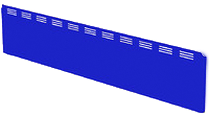 Щиток передний для витрины Марихолодмаш Нова (1,0) синий