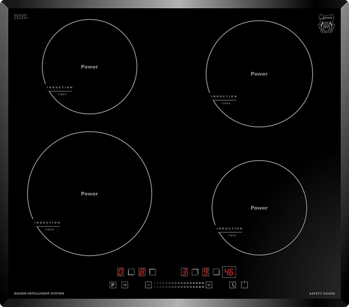 Варочная панель индукционная Kaiser KCT 6705 FI черная