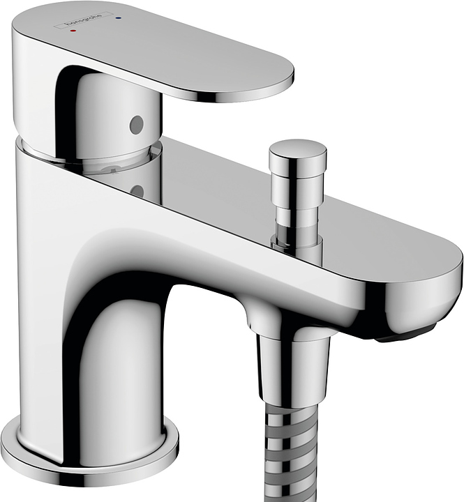 Смеситель для ванны и душа на борт ванны Hansgrohe Rebris S 72436000 Monotrou