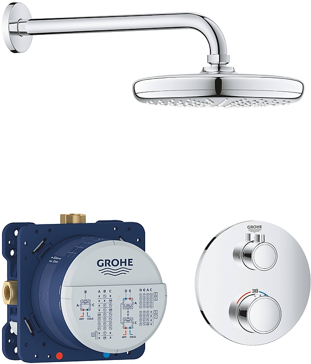 Комплект душевой Grohe Grohtherm с Tempesta 210 34726000