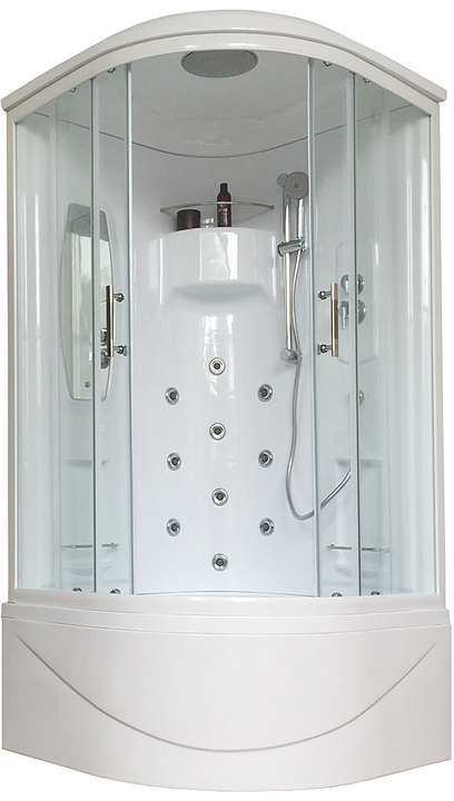 Душевая кабина с гидромассажем Royal Bath RB100NRW-T 100х100 см