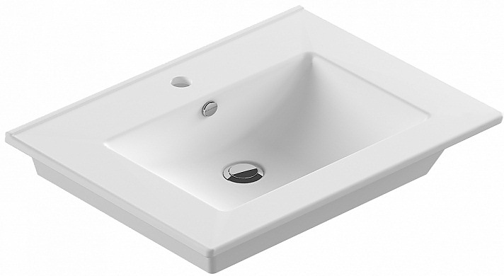 Раковина SANITA LUXE Quadro 60 QDR60SLWB01 керамика